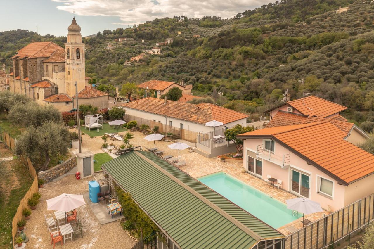 Вилла Veggia Butega Diano San Pietro Экстерьер фото